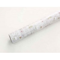 Christmas style paper for flower wrapping and gift packing