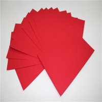 230gsm recycled red color paper board